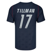 Camiseta Estados Unidos Malik Tillman #17 Segunda Equipación Replica Mundial 2026 mangas cortas